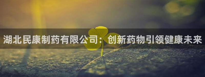 九游会老哥俱乐部官方网站：湖北民康制药有限公司：创新药物引领健康未来