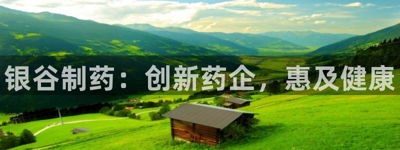 老哥俱乐部是干什么的啊：银谷制药：创新药企，惠及健康