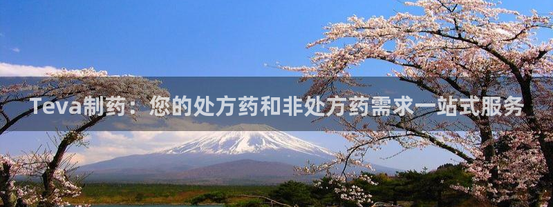 九游会老哥：Teva制药：您的处方药和非处方药需求一站式服务