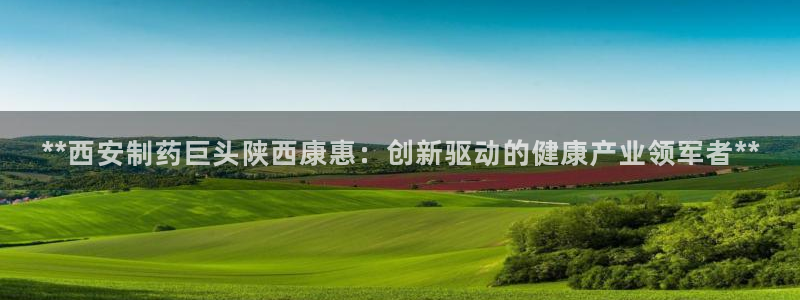 九游会老哥俱乐部必备的交流社区论坛：**西安制药巨头陕西康惠：创新驱动的健康产业领军者**